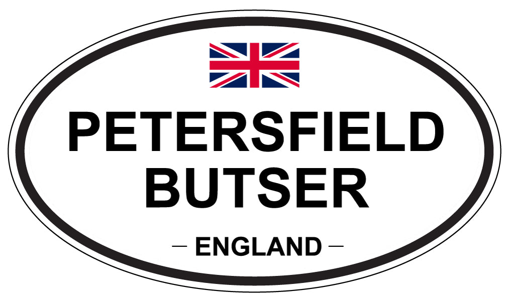 PETERSFIELD BUTSER, England - Oval Magnet