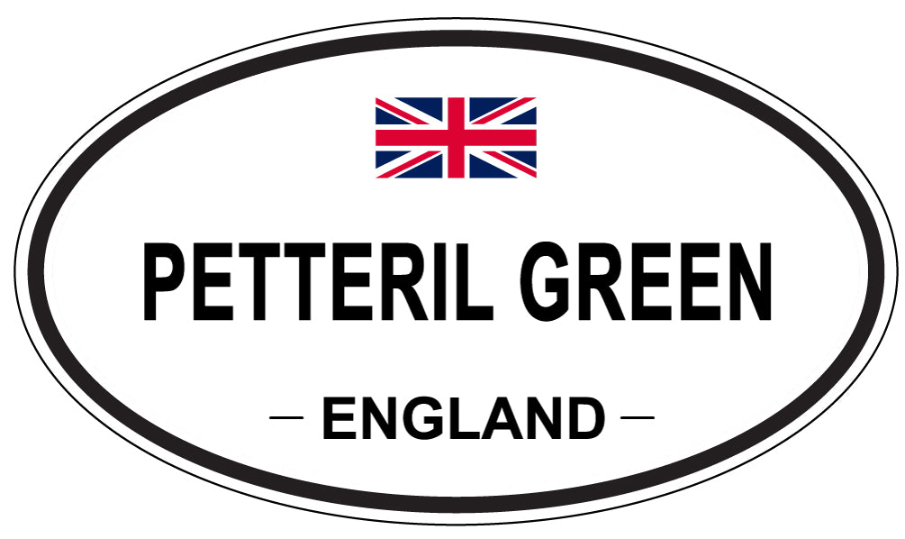 PETTERIL GREEN, England - Oval Magnet