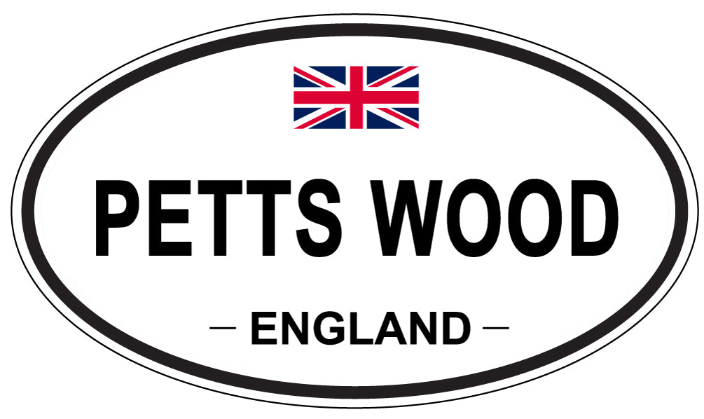 PETTS WOOD, England - Oval Magnet