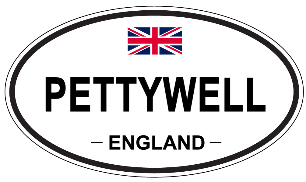 PETTYWELL, England - Oval Magnet