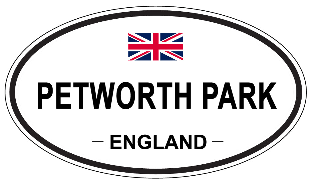 PETWORTH PARK, ENGLAND - Oval Sticker