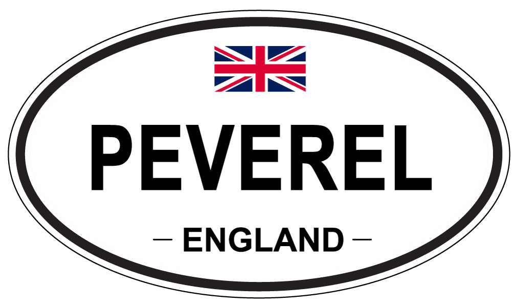 PEVEREL, England - Oval Magnet