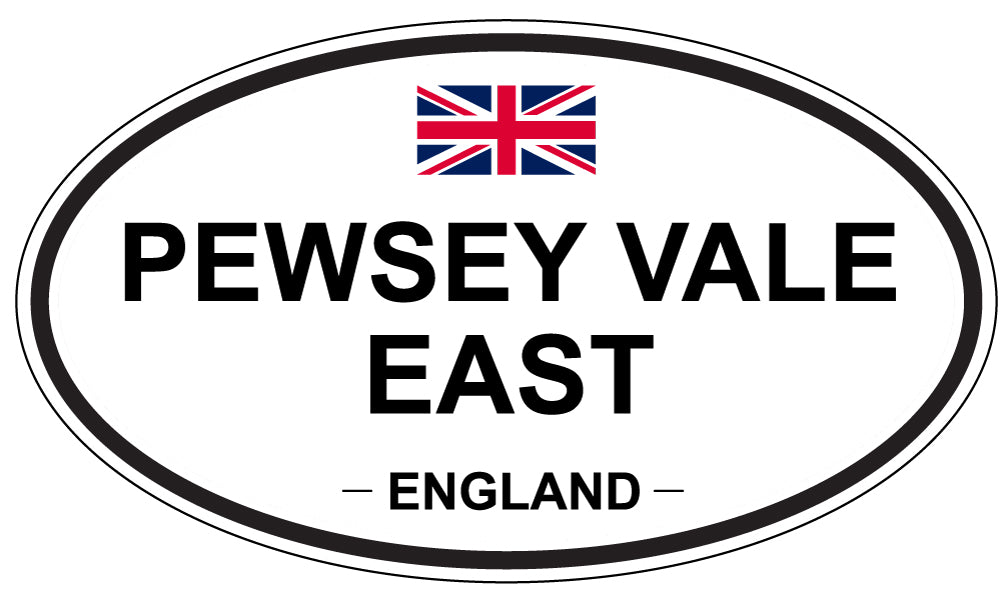 PEWSEY VALE EAST, England - Oval Magnet