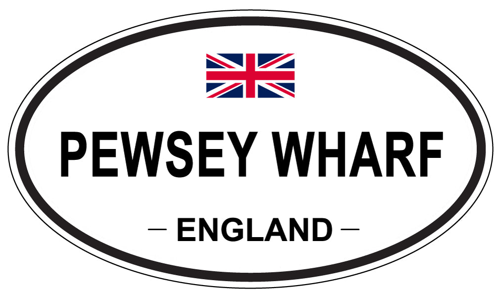 PEWSEY WHARF, England - Oval Magnet