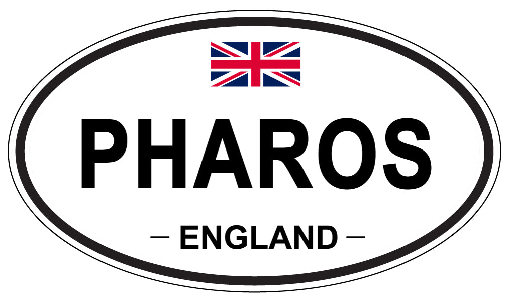 PHAROS, England - Oval Magnet