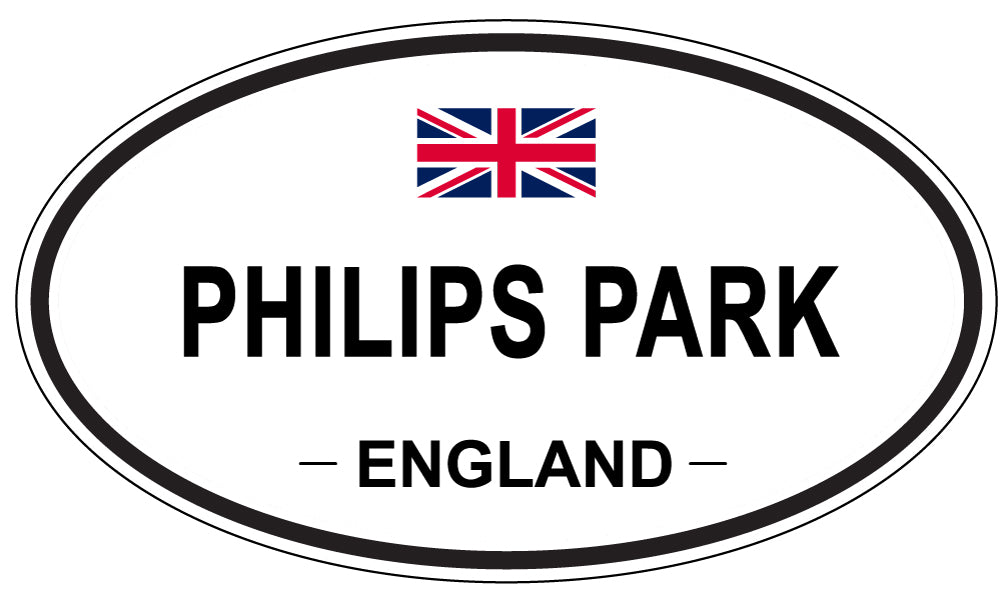PHILIPS PARK, ENGLAND - Oval Sticker