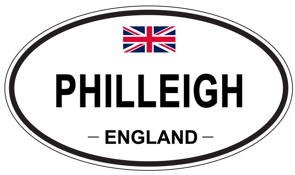 PHILLEIGH, England - Oval Magnet