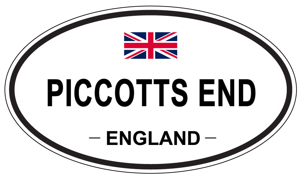 PICCOTTS END, England - Oval Magnet