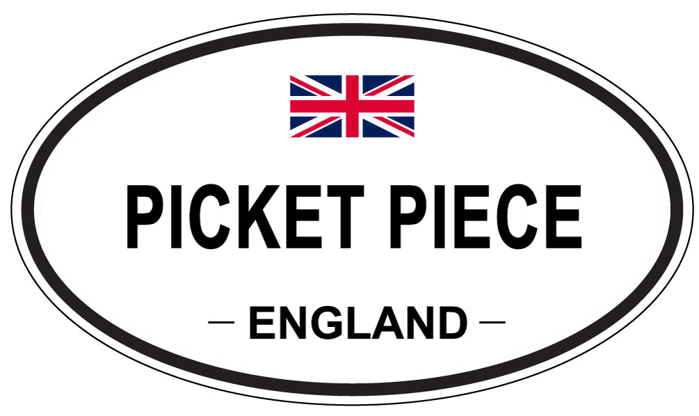 PICKET PIECE, England - Oval Magnet