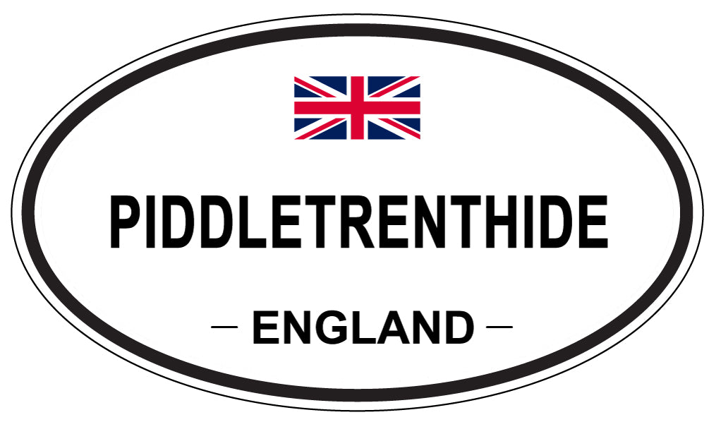 PIDDLETRENTHIDE, England - Oval Magnet
