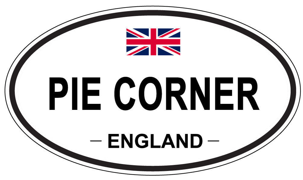 PIE CORNER, England - Oval Magnet