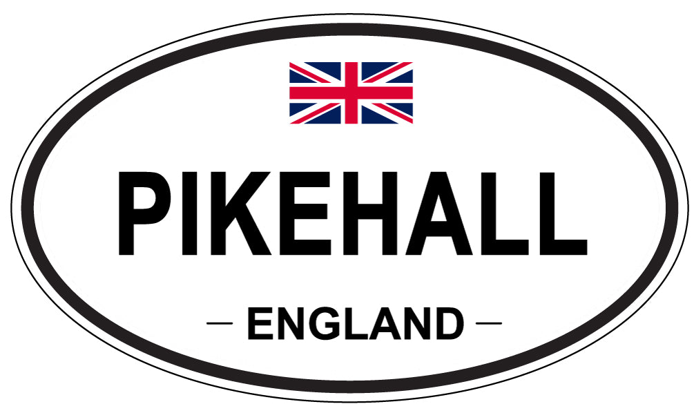 PIKEHALL, England - Oval Magnet