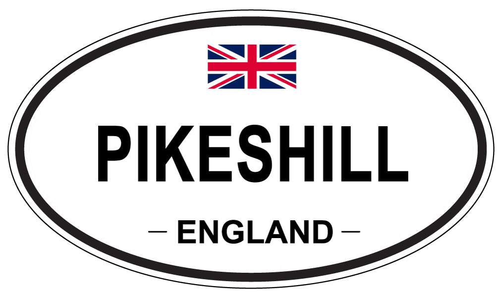 PIKESHILL, England - Oval Magnet