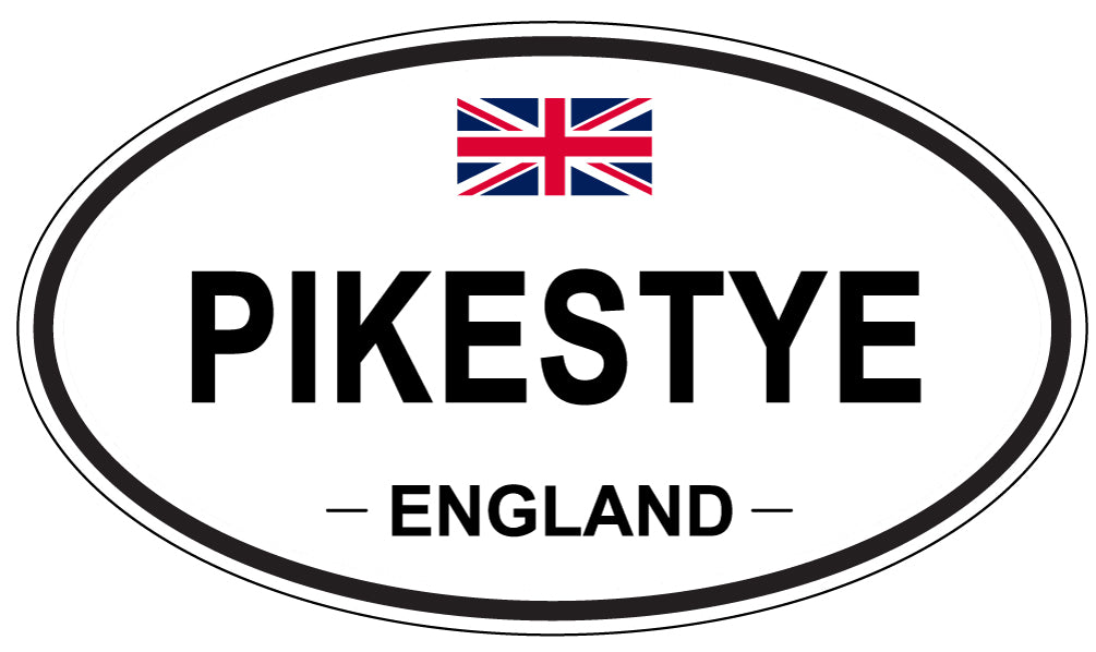 PIKESTYE, England - Oval Magnet