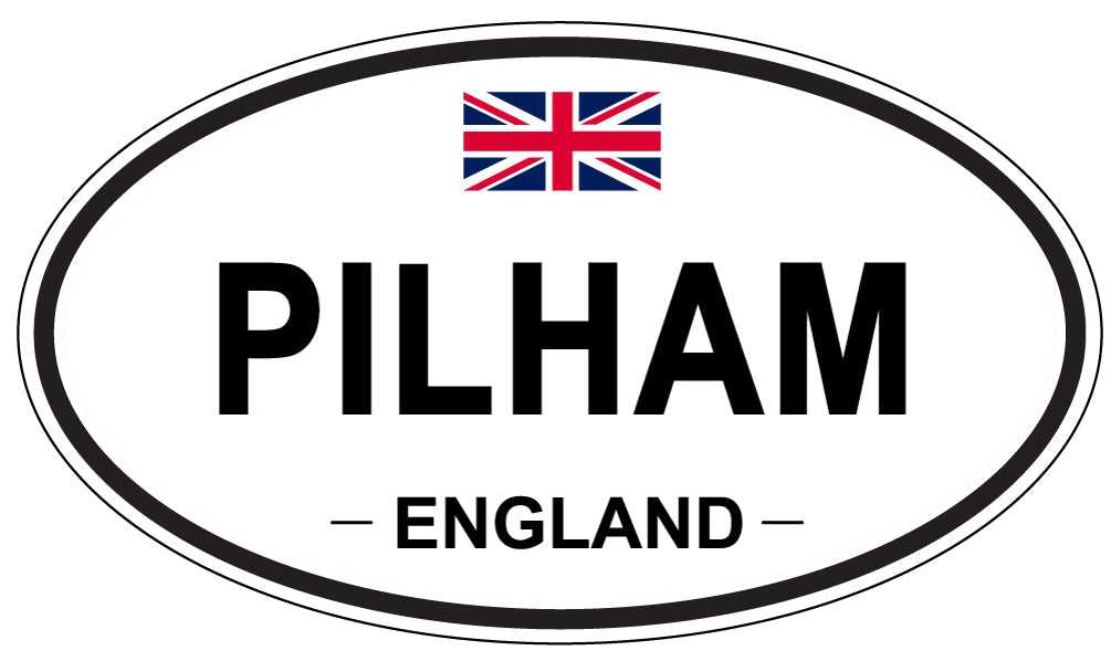 PILHAM, England - Oval Magnet
