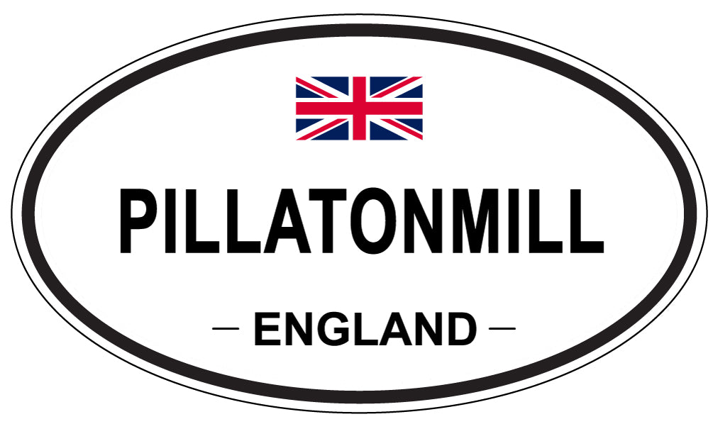 PILLATONMILL, England - Oval Magnet