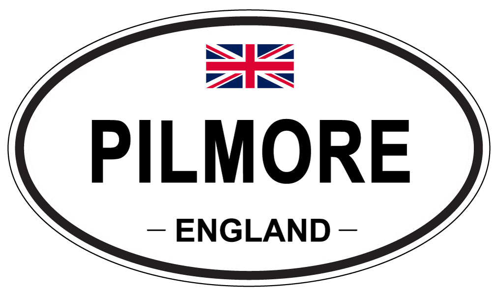 PILMORE, England - Oval Magnet