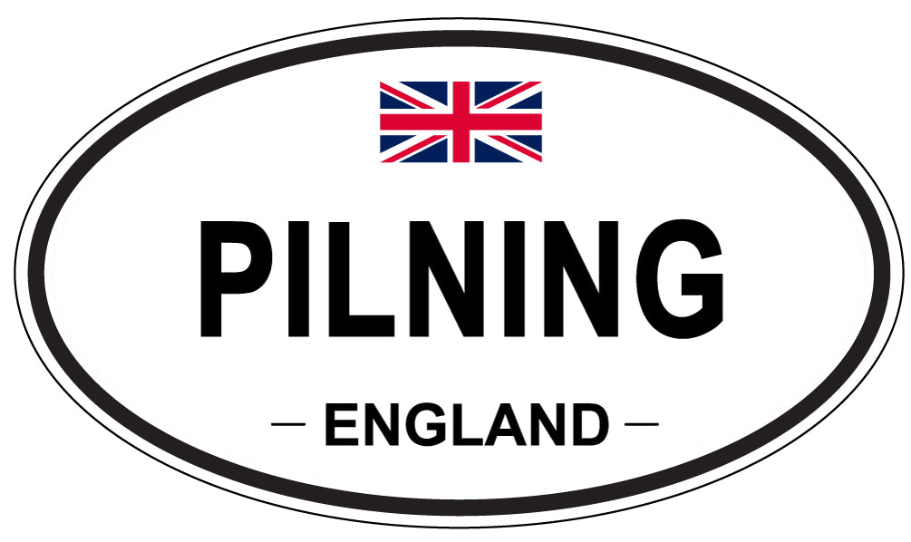PILNING, England - Oval Magnet