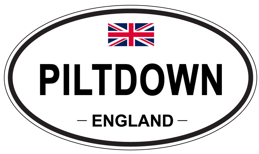 PILTDOWN, England - Oval Magnet