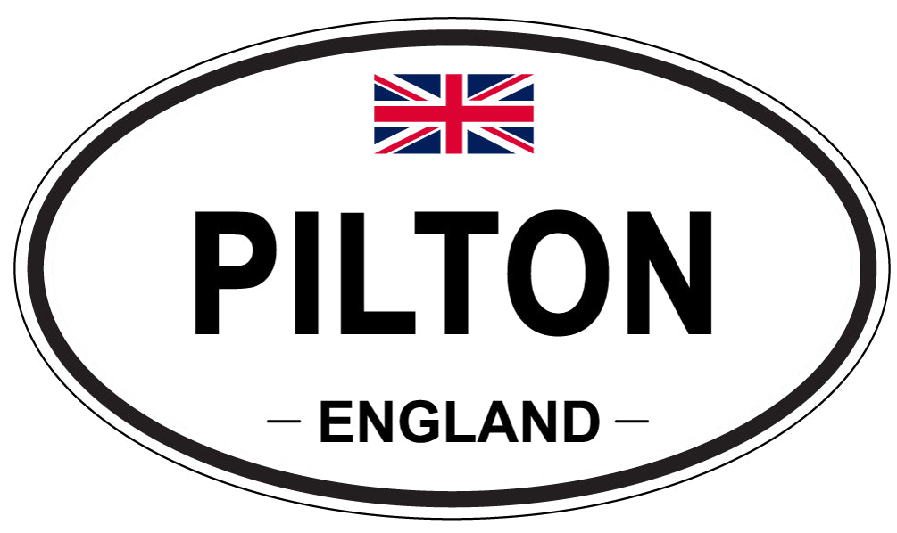 PILTON, England - Oval Magnet