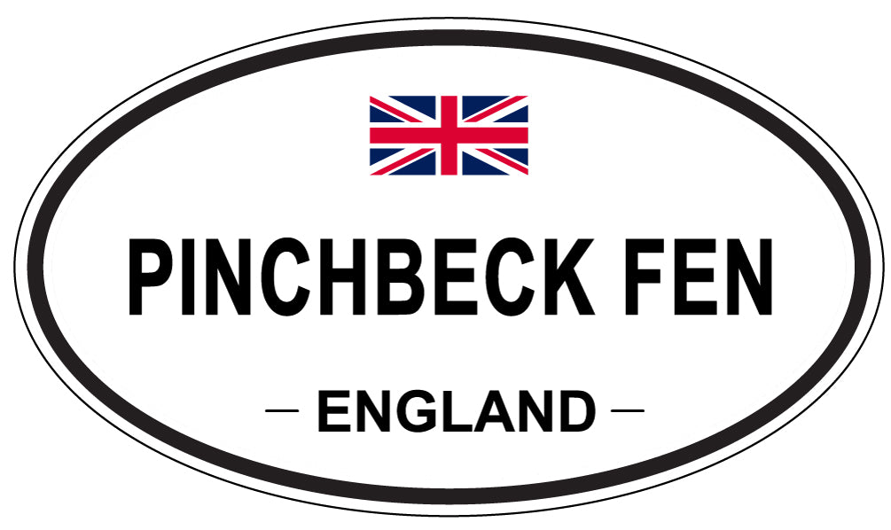 PINCHBECK FEN, England - Oval Magnet