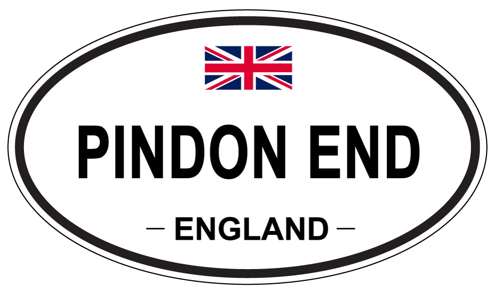 PINDON END, England - Oval Magnet