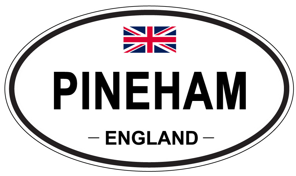 PINEHAM, England - Oval Magnet