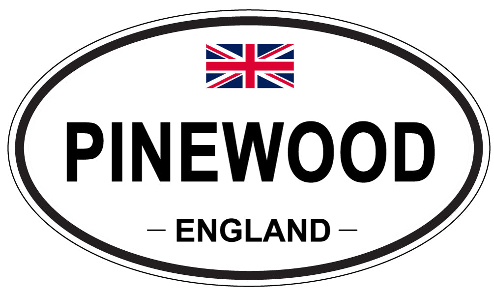 PINEWOOD, England - Oval Magnet