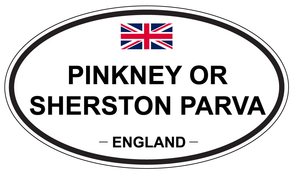 PINKNEY OR SHERSTON PARVA, England - Oval Magnet