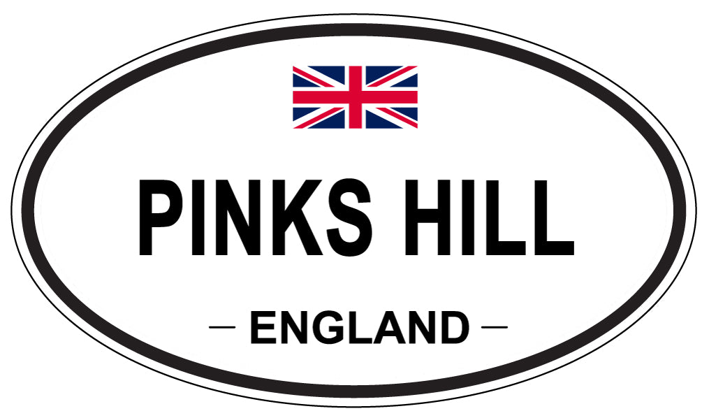 PINKS HILL, England - Oval Magnet