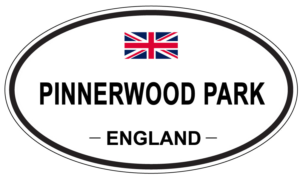 PINNERWOOD PARK, England - Oval Magnet
