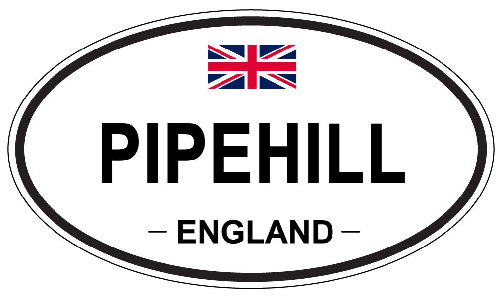 PIPEHILL, England - Oval Magnet