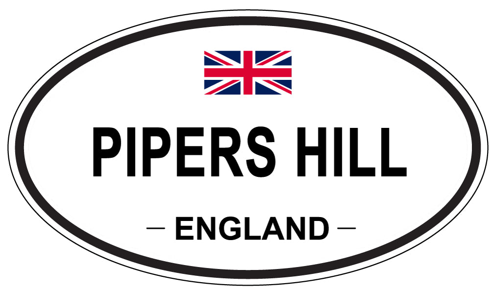 PIPERS HILL, England - Oval Magnet
