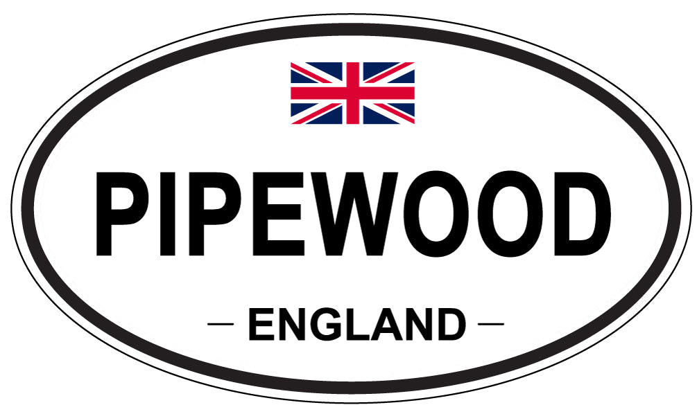 PIPEWOOD, England - Oval Magnet