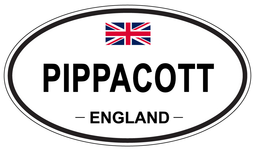 PIPPACOTT, England - Oval Magnet
