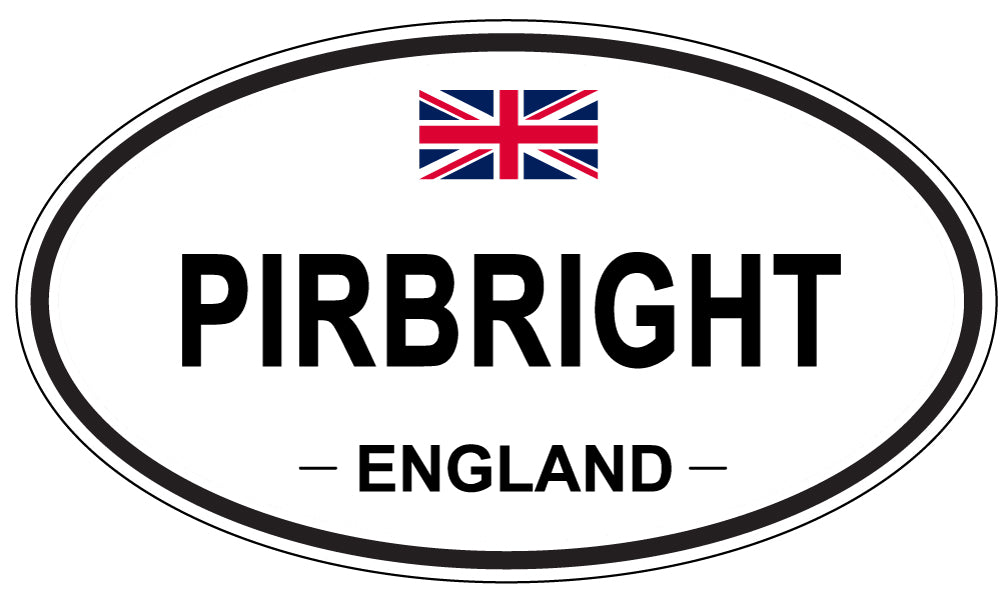 PIRBRIGHT, England - Oval Magnet