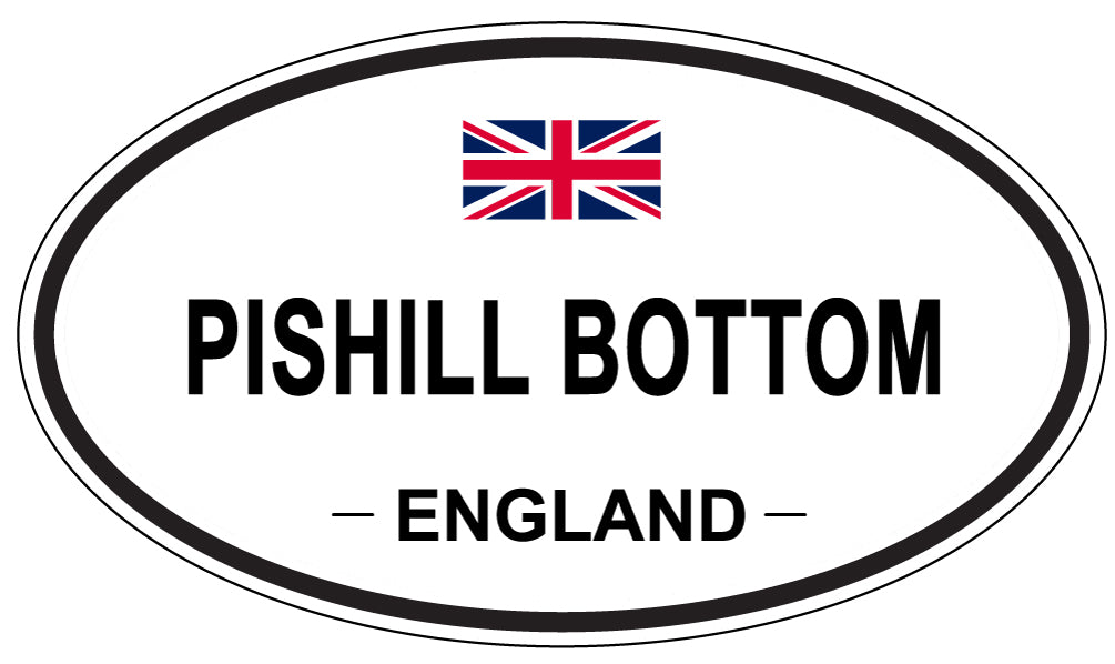 PISHILL BOTTOM, England - Oval Magnet