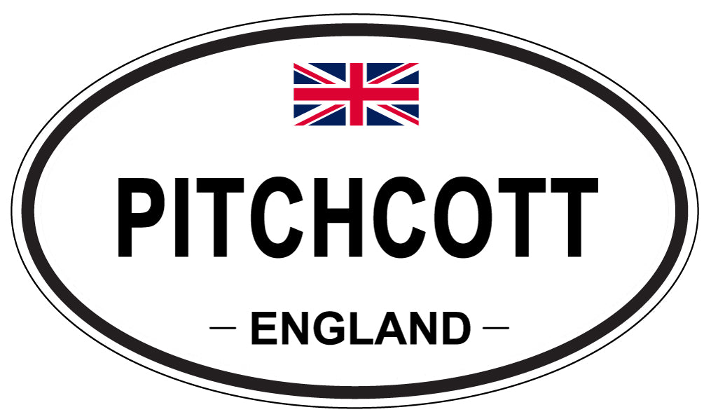 PITCHCOTT, England - Oval Magnet