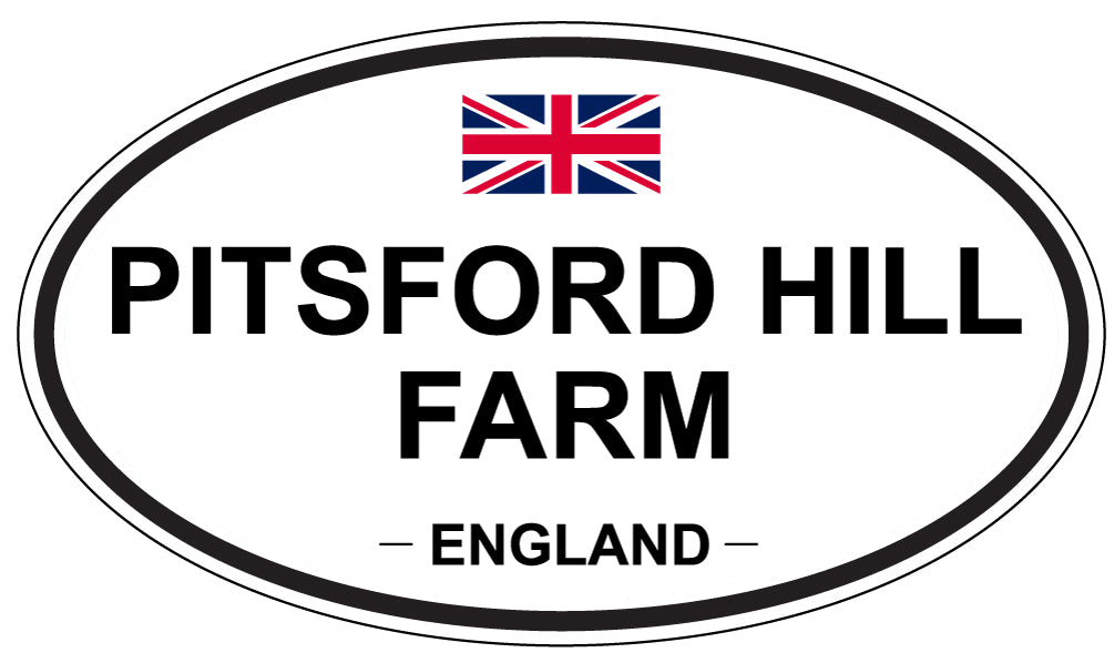 PITSFORD HILL FARM, England - Oval Magnet