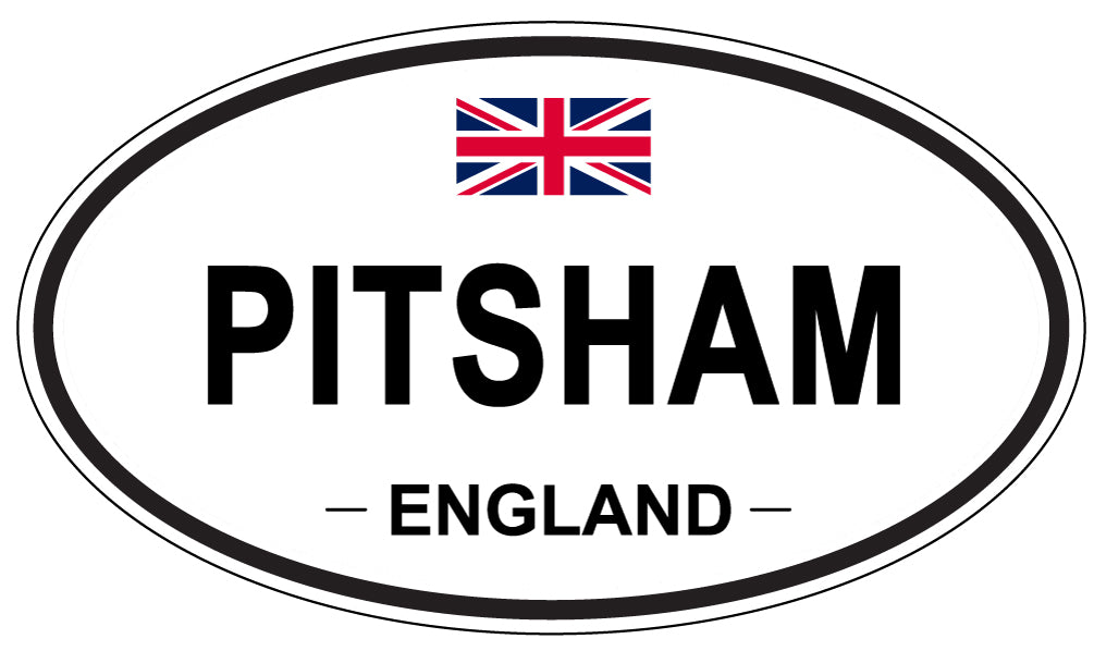 PITSHAM, England - Oval Magnet