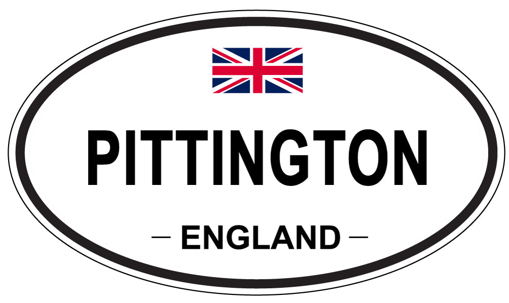 PITTINGTON, England - Oval Magnet