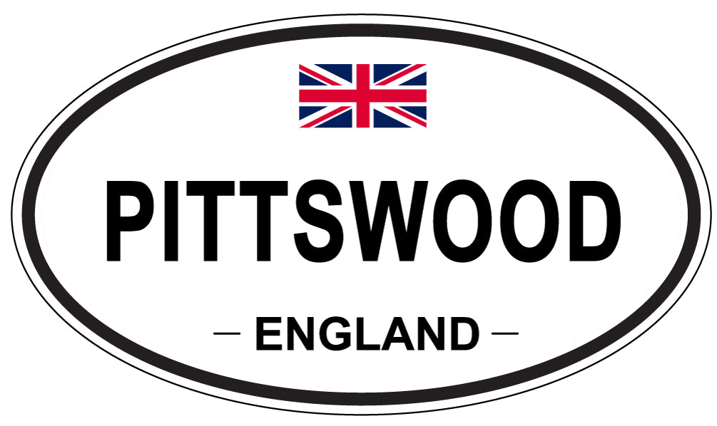 PITTSWOOD, England - Oval Magnet
