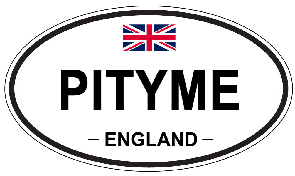 PITYME, England - Oval Magnet