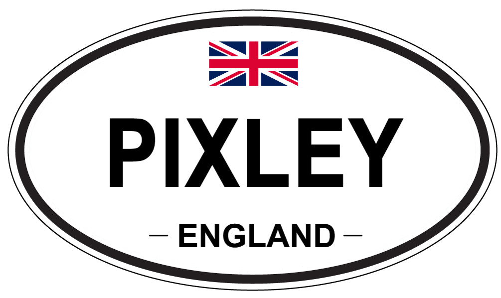 PIXLEY, England - Oval Magnet