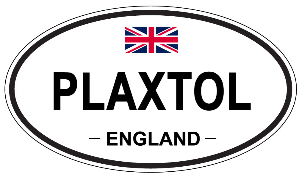 PLAXTOL, England - Oval Magnet