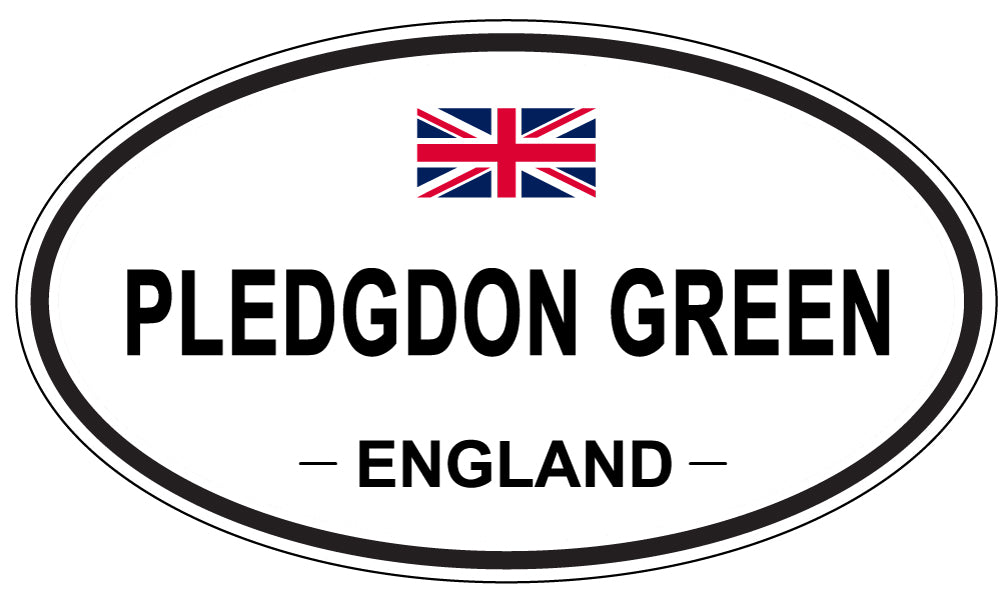 PLEDGDON GREEN, England - Oval Magnet
