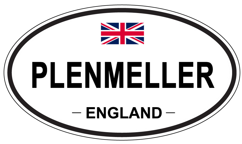 PLENMELLER, England - Oval Magnet