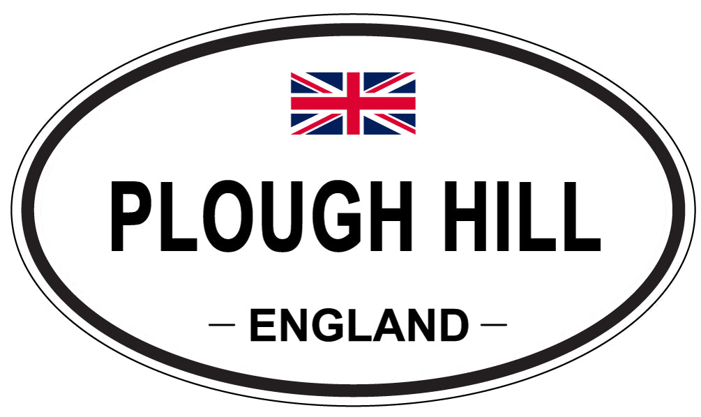 PLOUGH HILL, England - Oval Magnet
