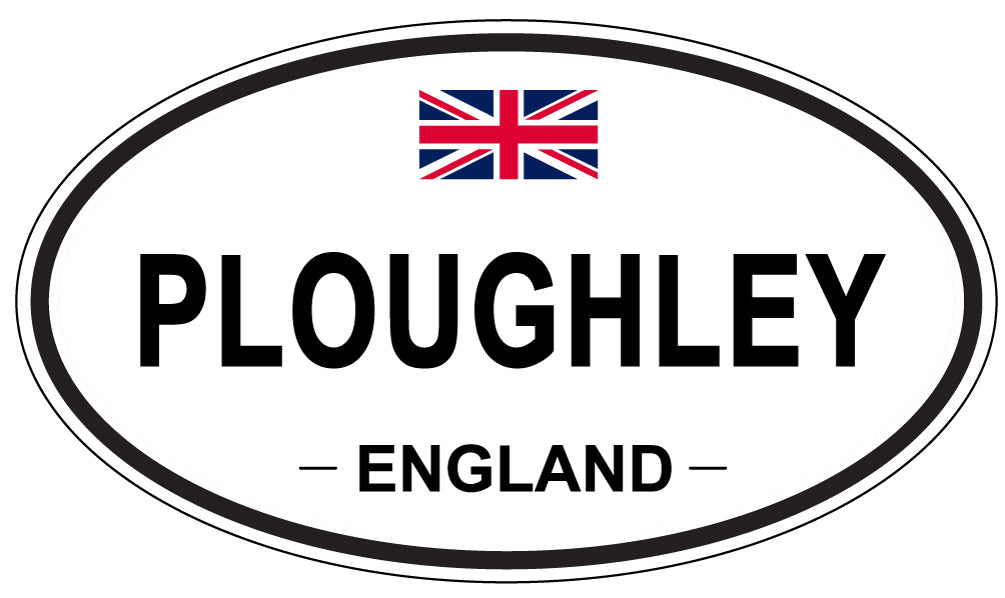 PLOUGHLEY, England - Oval Magnet