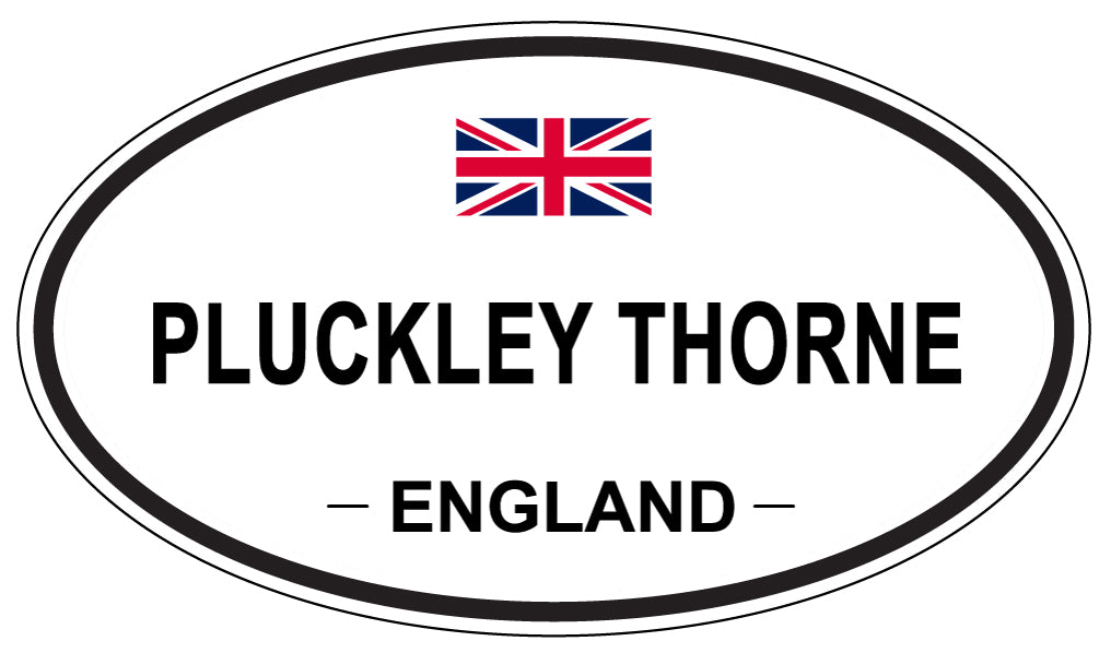PLUCKLEY THORNE, England - Oval Magnet